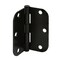 Prime-Line Door Hinge Residential Smooth Pivot, 3-1/2 in. with 5/8 in. Corners, Matte Black 3 Pack U 1150883 - alternate 1